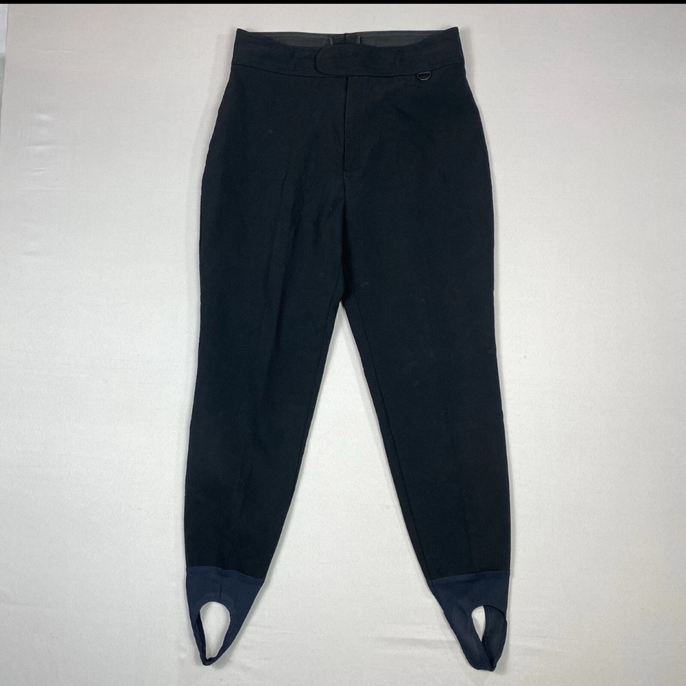 L.L. Bean Women's Black Stirrup Snow Pants
